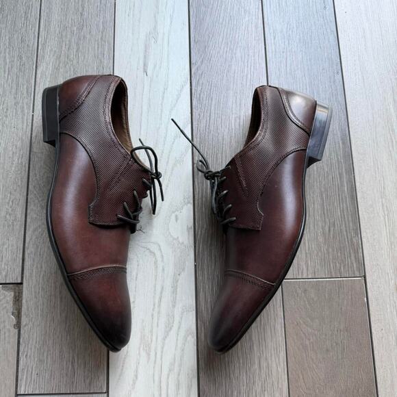 Aldo brown leather lace up - Picture 1 of 6